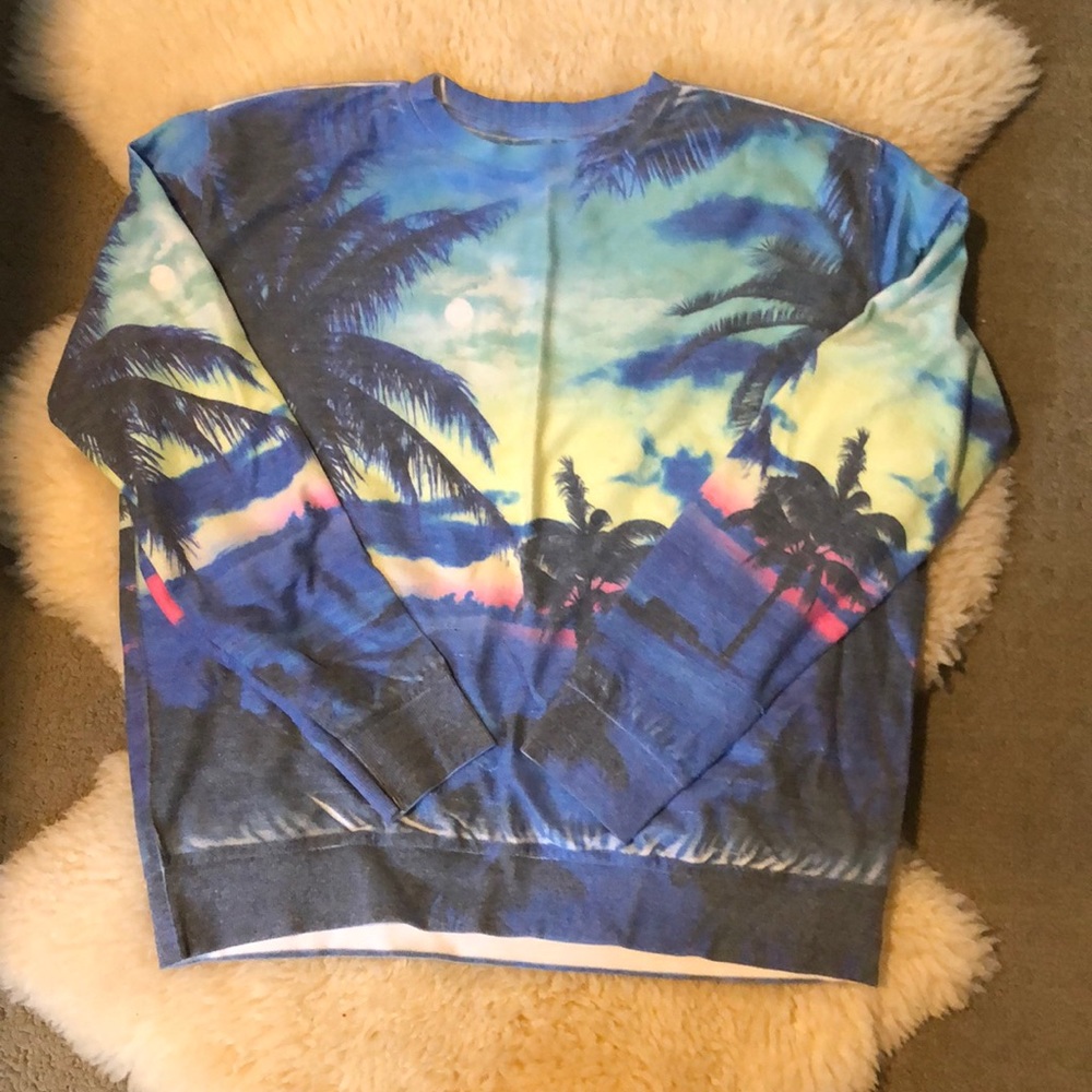 Bright Tropical crewneck sweatshirt